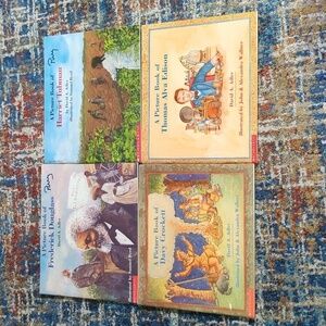 David Adler A Picture Book Series Set of 4 Paperback Books - Used